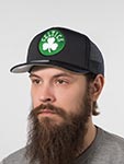 Бейсболка MITCHELL NESS арт. HT11408-BCEBLCK Boston Celtics NBA (черный)